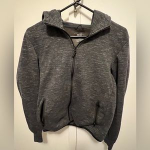 Dark Gray Zip Up Sweatshirt
